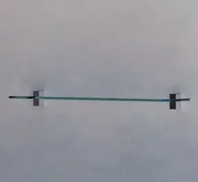 Полка стеклянная Velvex Klaufs 100