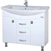 Тумба под раковину Bellezza Джулия 105 с 2 ящ. белая