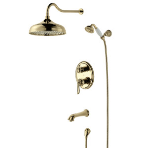 Душевая система Lemark Brava LM4722G встраиваемая