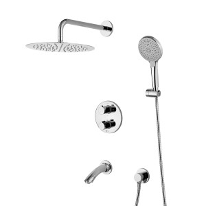 Душевая система Lemark Yeti LM7822C термостатическая встраиваемая