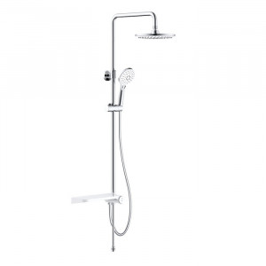 Душевая стойка Iddis Ray RAYSW3Fi76 хром белый