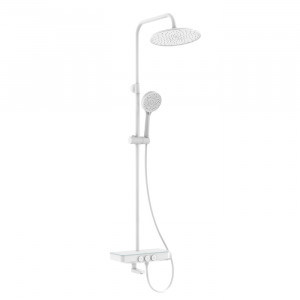 Душевая стойка Iddis Shelfy SHESB3Bi06 белый матовый