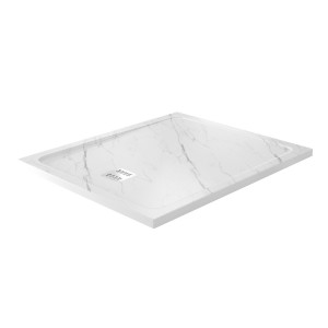 Душевой поддон Wasserkraft Rhin 120х100 44T10 искусственный камень белый