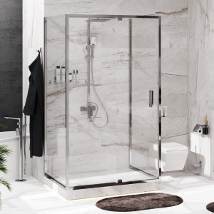 Душевой уголок Wasserkraft Berkel 120x80 48P25 хром