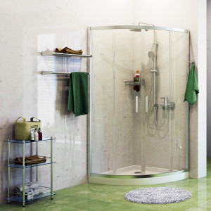 Душевой уголок Wasserkraft Main 90х90 41S01 хром