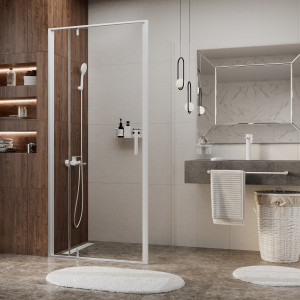 Душевой уголок Wasserkraft Neime 90x90 19P03 белый