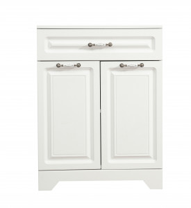 Комод для ванной Stella Polar Кармела 60 1 ящик ольха белая