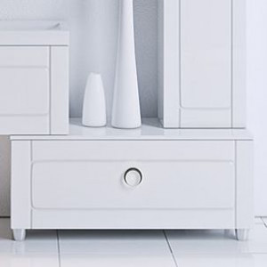 Комод Aqwella 5 stars Инфинити 100 белая