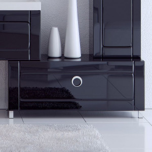 Комод Aqwella 5 stars Инфинити 100 черная