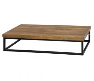 Комплект под раковину Brevita Kevo 80 Mahagon столешница и каркас темное дерево черный