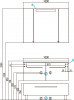Мебель для ванной Акватон Мадрид 100 белая с 2 ящиками — рис. 9