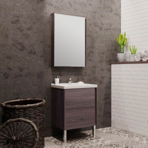 Мебель для ванной Акватон Стоун 60 грецкий орех