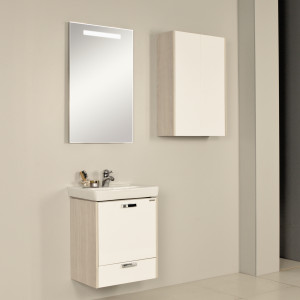 Мебель для ванной Акватон Йорк 55 М белый/ясень фабрик