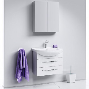 Мебель для ванной Aqwella Аллегро 65 с 2 ящиками