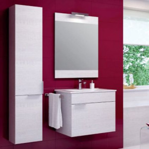 Мебель для ванной Aqwella Бриг 60 подвесная, седой дуб