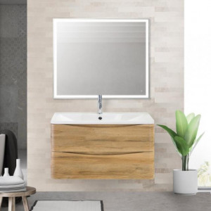 Мебель для ванной BelBagno Acqua 100 подвесная Rovere Rustico