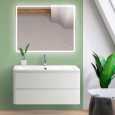 Мебель для ванной BelBagno Albano 80 подвесная Bianco Lucido