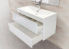 Мебель для ванной BelBagno Albano 80 подвесная Bianco Lucido — рис. 3