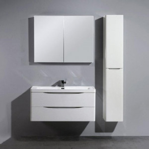 Мебель для ванной BelBagno Ancona-N 100 подвесная Bianco Lucido