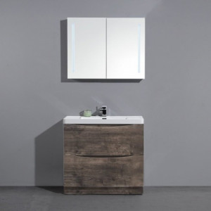 Мебель для ванной BelBagno Ancona-N 80 напольная Rovere More