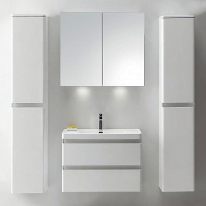 Мебель для ванной BelBagno Energia-N 80 подвесная Bianco Lucido