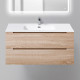 Мебель для ванной BelBagno Etna 100 Rovere Bianco — рис. 2