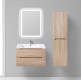 Шкаф-пенал BelBagno Etna 40 R Rovere Bianco — рис. 2