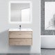 Мебель для ванной BelBagno Kraft 90 Rovere Galifax Bianco — рис. 1