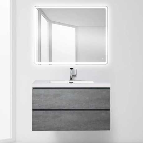 Мебель для ванной BelBagno Luce 100 Stucco Cemento
