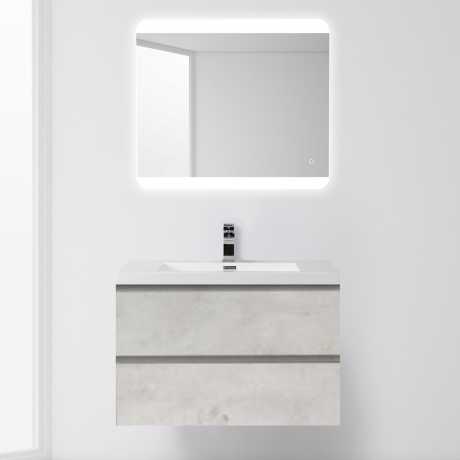 Мебель для ванной BelBagno Luce 80 Stucco Cemento Leggero