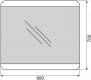 Мебель для ванной BelBagno Luce 80 Stucco Cemento Leggero — рис. 7