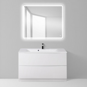 Мебель для ванной BelBagno Marino 100 напольная Bianco Lucido