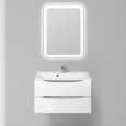 Мебель для ванной BelBagno Marino 80 подвесная Bianco Lucido