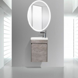 Мебель для ванной BelBagno Pietra Mini 40 R Stucco Cemento
