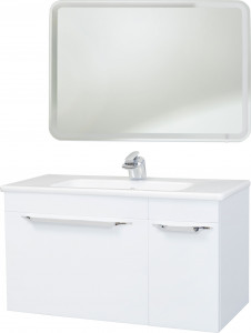 Мебель для ванной Bellezza Альдо 80 белая