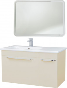 Мебель для ванной Bellezza Альдо 90 L, бежевая