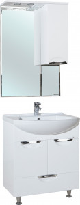 Мебель для ванной Bellezza Альфа 55 белая с нижним ящиком