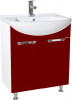 Мебель для ванной Bellezza Альфа 65 красная — рис. 2