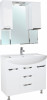 Мебель для ванной Bellezza Альфа 90 белая — рис. 1