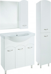 Мебель для ванной Bellezza Амелия 80 белая