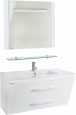 Мебель для ванной Bellezza Берта подвесная 100 белая