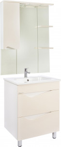 Мебель для ванной Bellezza Эйфория 60 бежевая