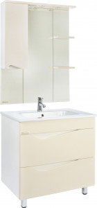 Мебель для ванной Bellezza Эйфория 85 бежевая