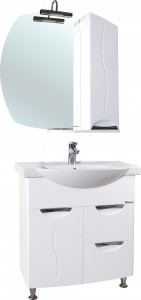 Мебель для ванной Bellezza Глория 75 с бельевой корзиной