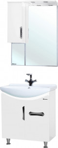 Мебель для ванной Bellezza Лагуна 65 с ящиком, белая