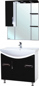 Мебель для ванной Bellezza Лагуна 85 черная