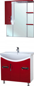 Мебель для ванной Bellezza Лагуна 85 красная
