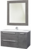 Мебель для ванной Bellezza Луиджи 100 серая — рис. 1