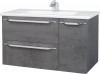 Мебель для ванной Bellezza Луиджи 100 серая — рис. 3