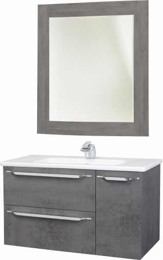 Мебель для ванной Bellezza Луиджи 100 серая